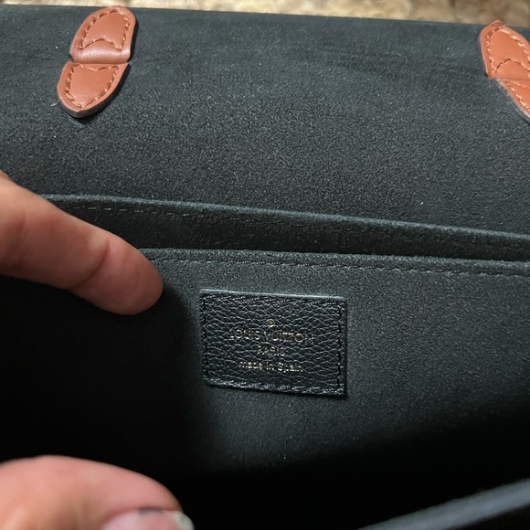 Louis Vuitton Vaugirard Monogram Flap Bag Crossbody Shoulder Designer Purse Noir - Picture 6 of 14